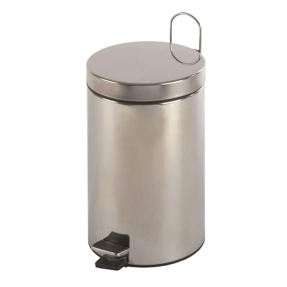 12L Stainless Steel Pedal Bin - Image 2