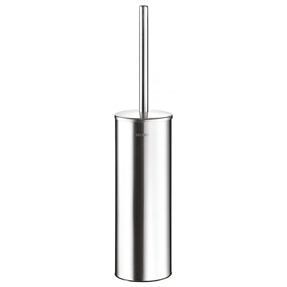 4051 DELABIE Wall Mounted Toilet Brush Set with Lid - Image 3