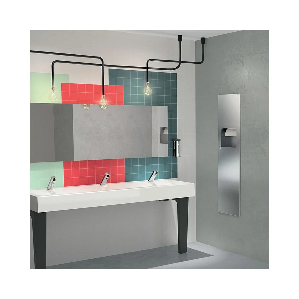 49000015 DELABIE TEMPOMATIC MIX 4 Recessed Mains Supplied Deck Mounted Mixer Tap - Image 3