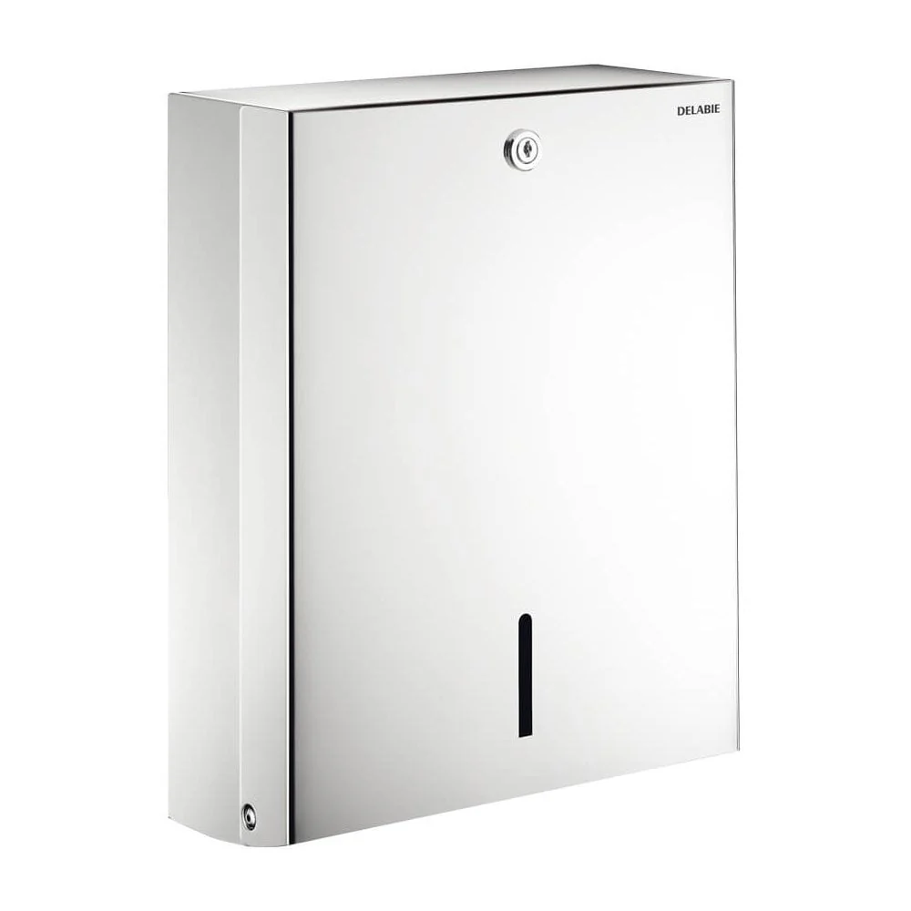 510601 DELABIE Stainless Steel Wall Mounted Paper Towel Dispenser - Image 3