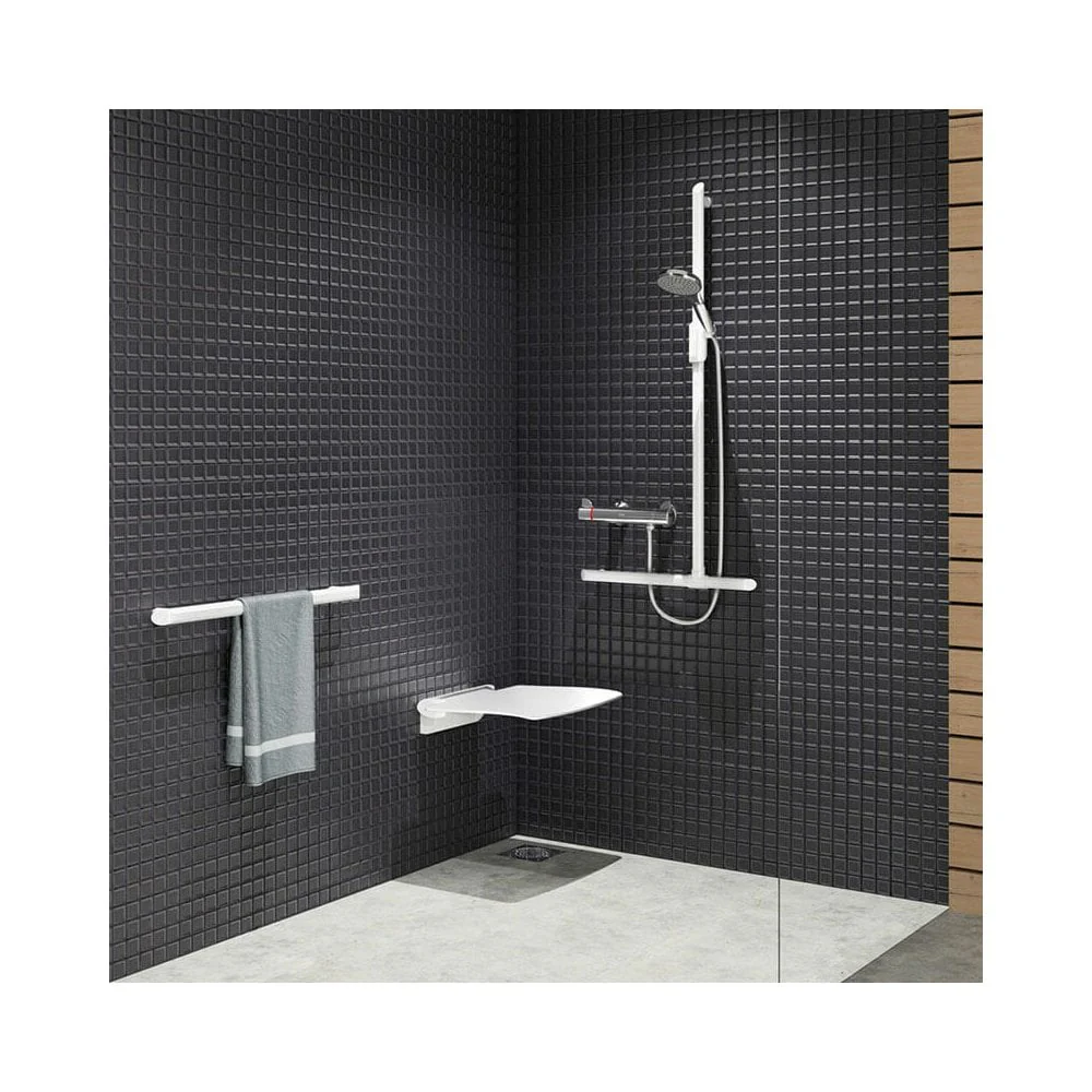 511920 Be-Line® Removable Lift-Up Aluminium Shower Seat - Image 4