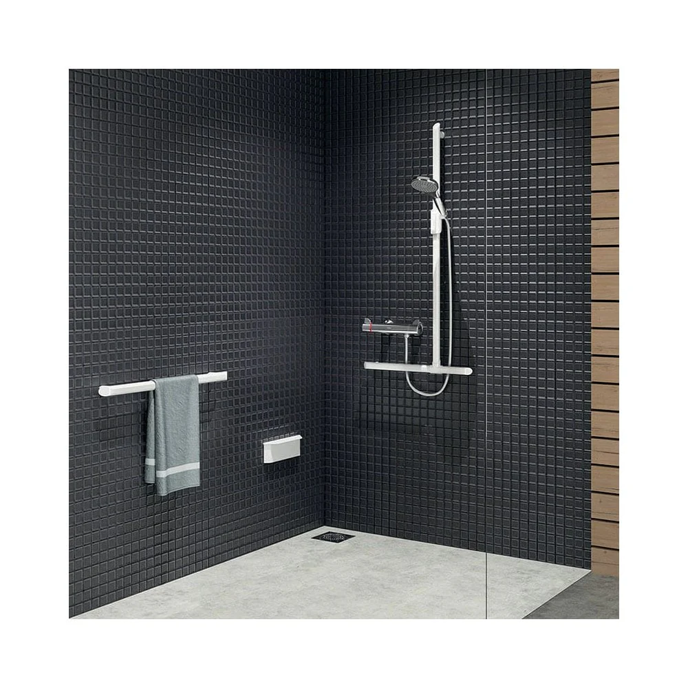 511920 Be-Line® Removable Lift-Up Aluminium Shower Seat - Image 5