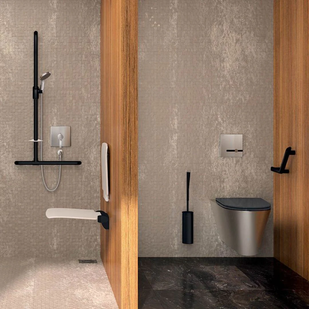 511920 Be-Line® Removable Lift-Up Aluminium Shower Seat - Image 9