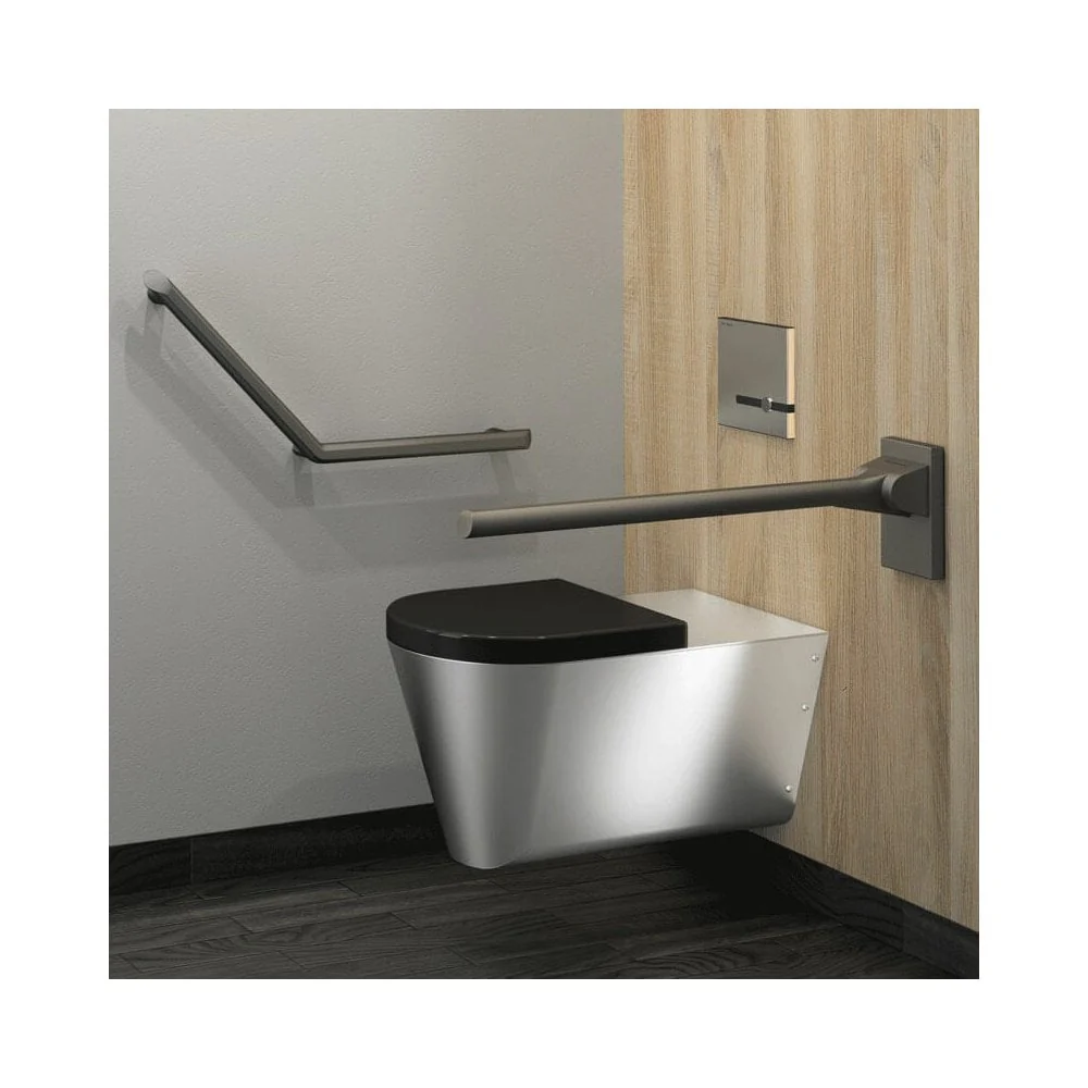 511982 Be-Line 135° Angled Ø35mm 400x400 Aluminium Grab Bar - Image 7