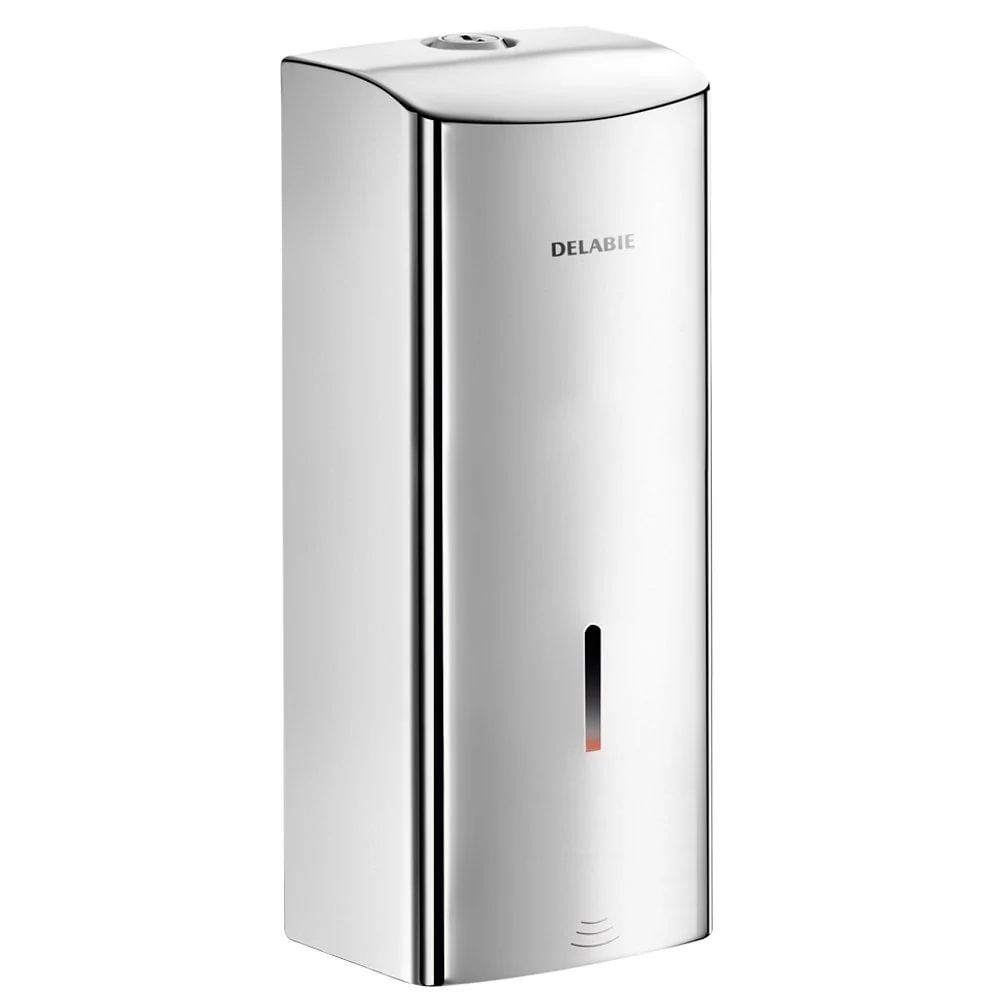 512066 DELABIE 1 Litre Wall Mounted Touch Free Liquid Soap Dispenser (Suitable for Hydroalcoholic Gel) - Image 3