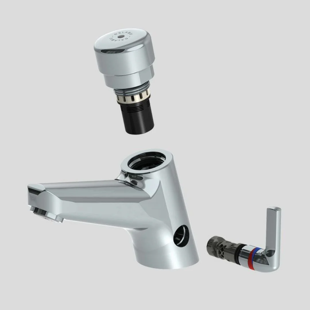 700102 DELABIE TEMPOMIX 2 Time Flow Mixer Tap - Image 3