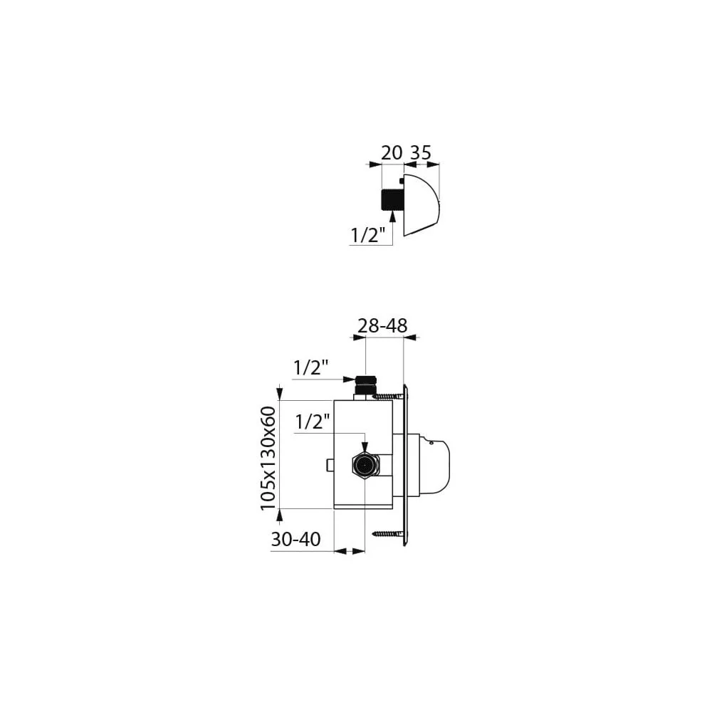 790709 TEMPOMIX Time Flow Shower Kit - Image 2