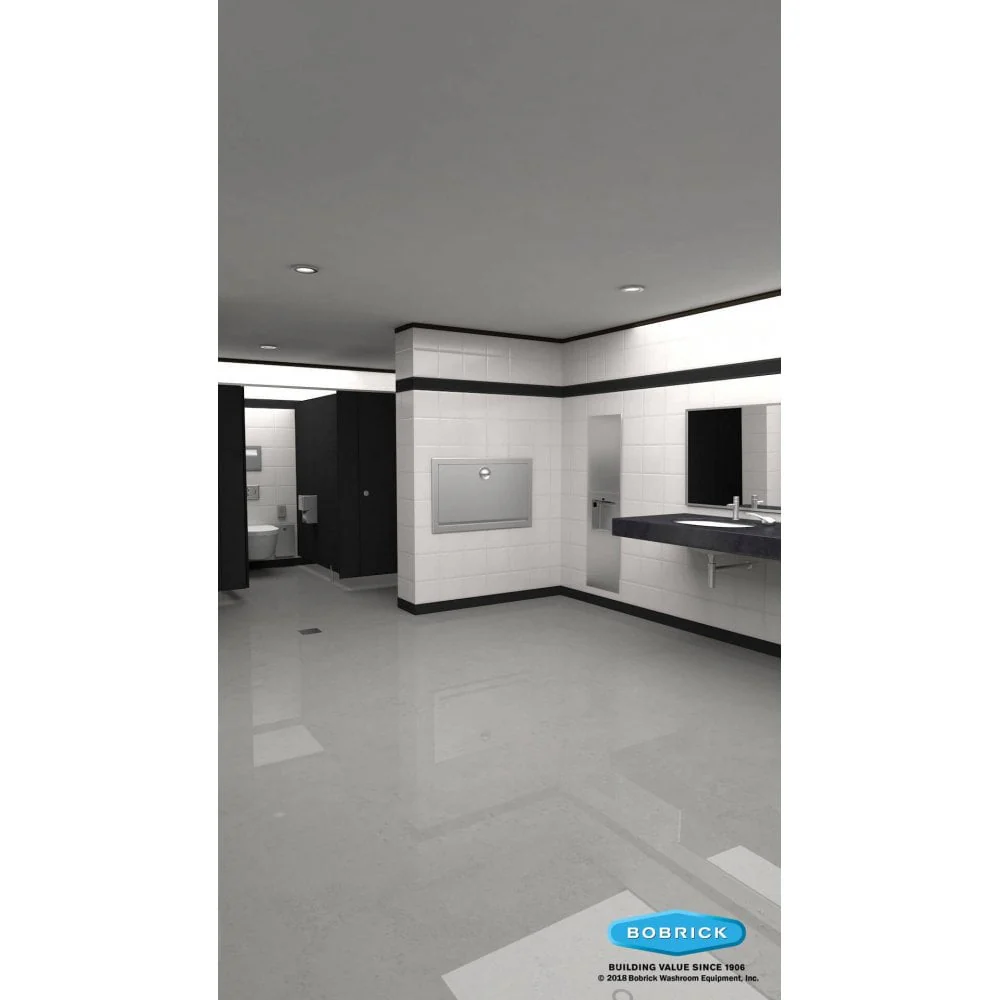 B-2888 Double Toilet Paper Dispenser - Image 3