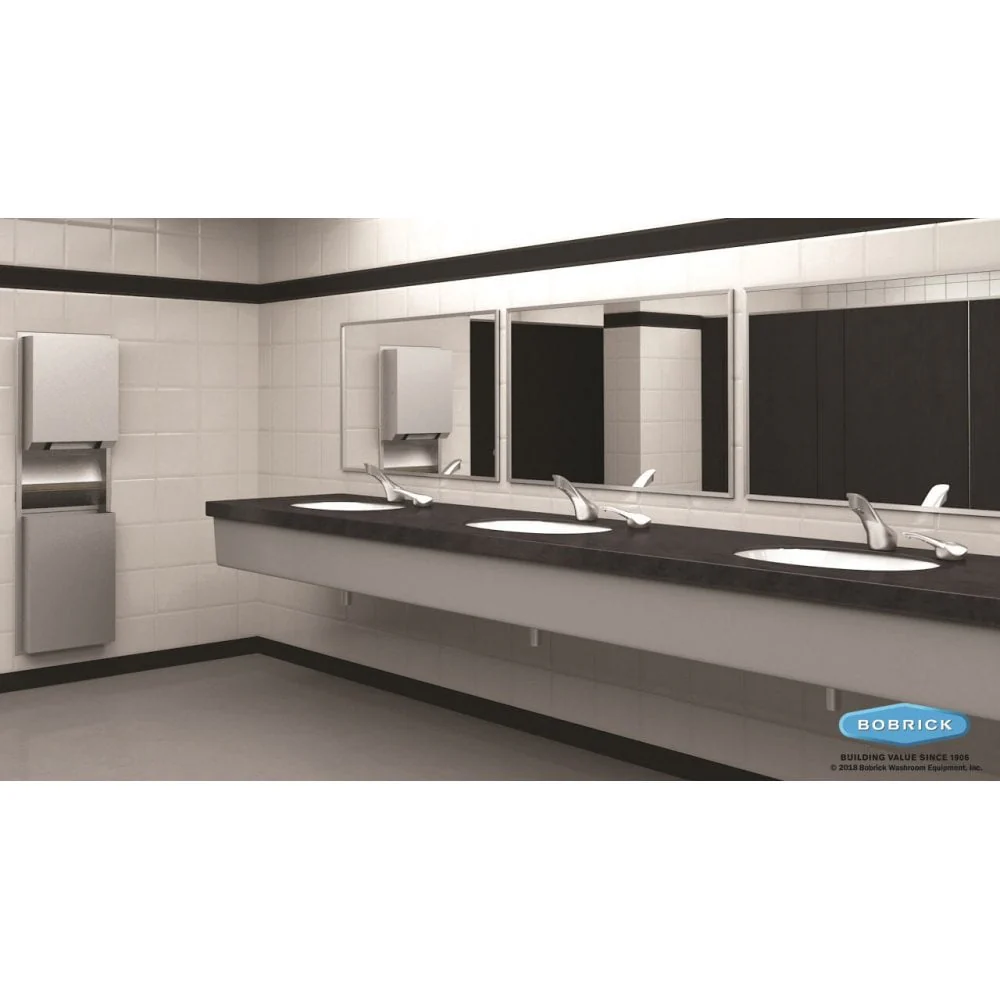 B-290 2472 Bathroom Vanity Mirror with Welded Frame (610x1830) - Image 6