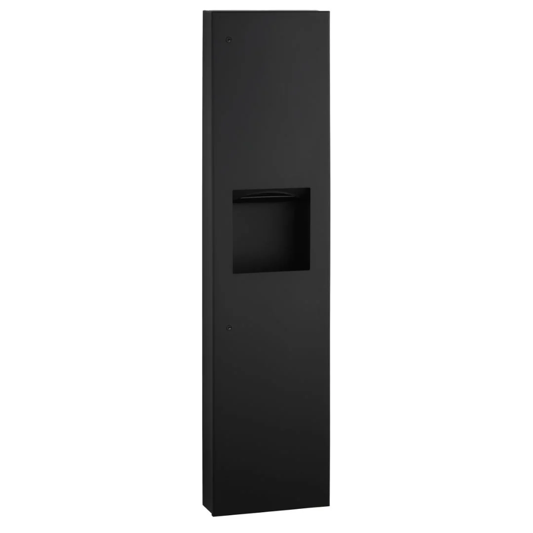 B-380349 Bobrick Surface Mounted 2-in-1 Paper Towel Dispenser and 14.4L Waste Receptacle - Image 3