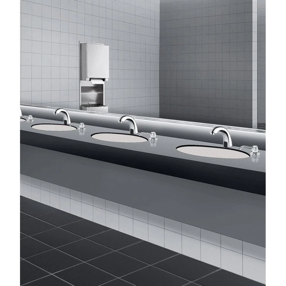 B-8221 600ml Lavatory-Mounted Soap Dispenser with 100mm Spout - Image 4