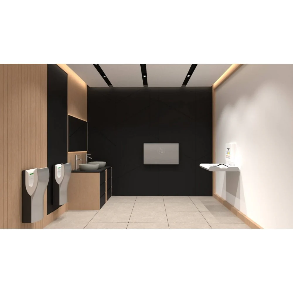 BabyMedi® Horizontal Baby Changing Station - Polypropylene / Stainless Steel - Image 10