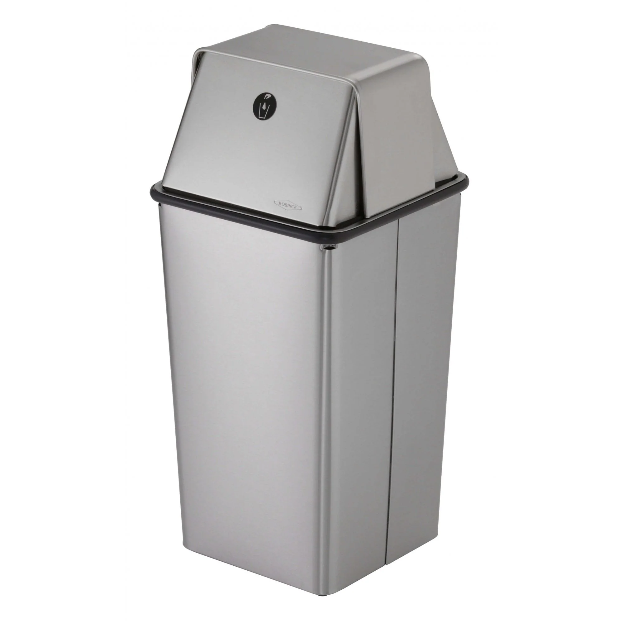 B-2250 Self-Closing Waste Bin for High Traffic Areas