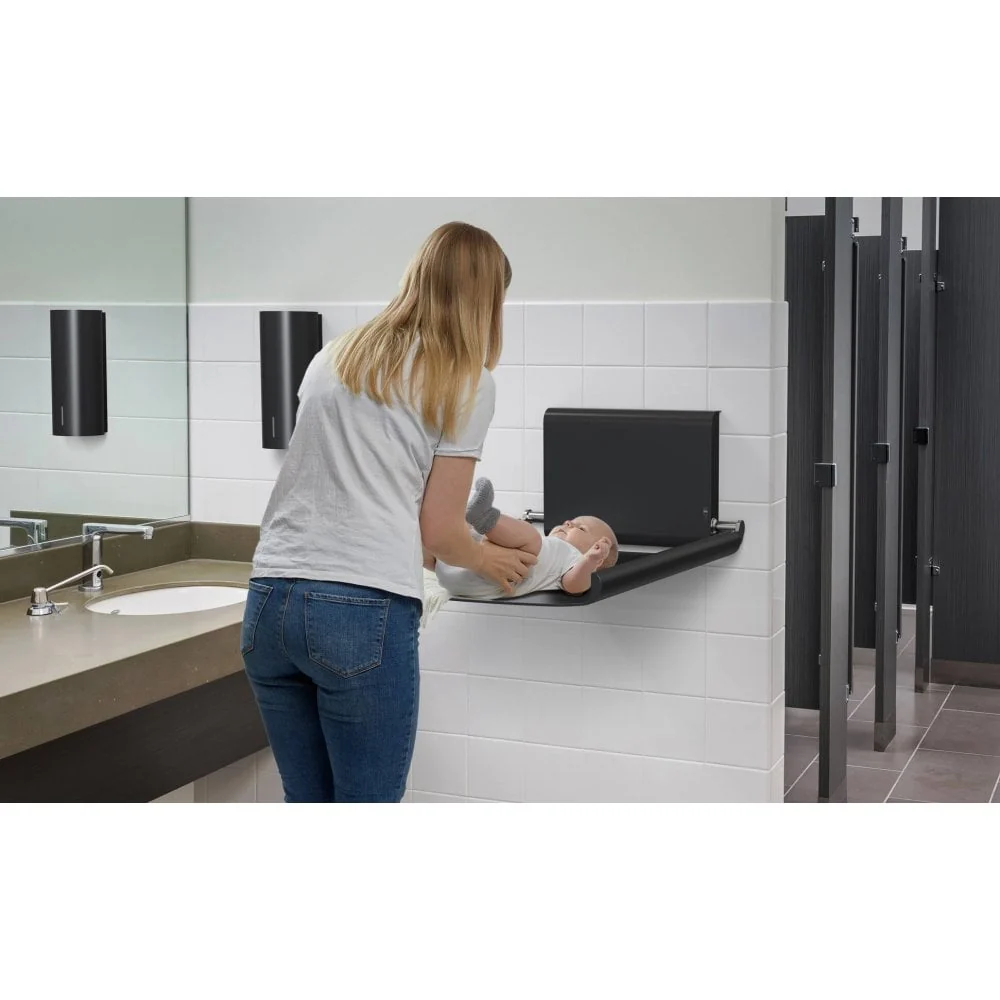 Dan Dryer BJÖRK Wall Mounted 1 Jumbo 1 Standard Toilet Roll Holder - Image 8