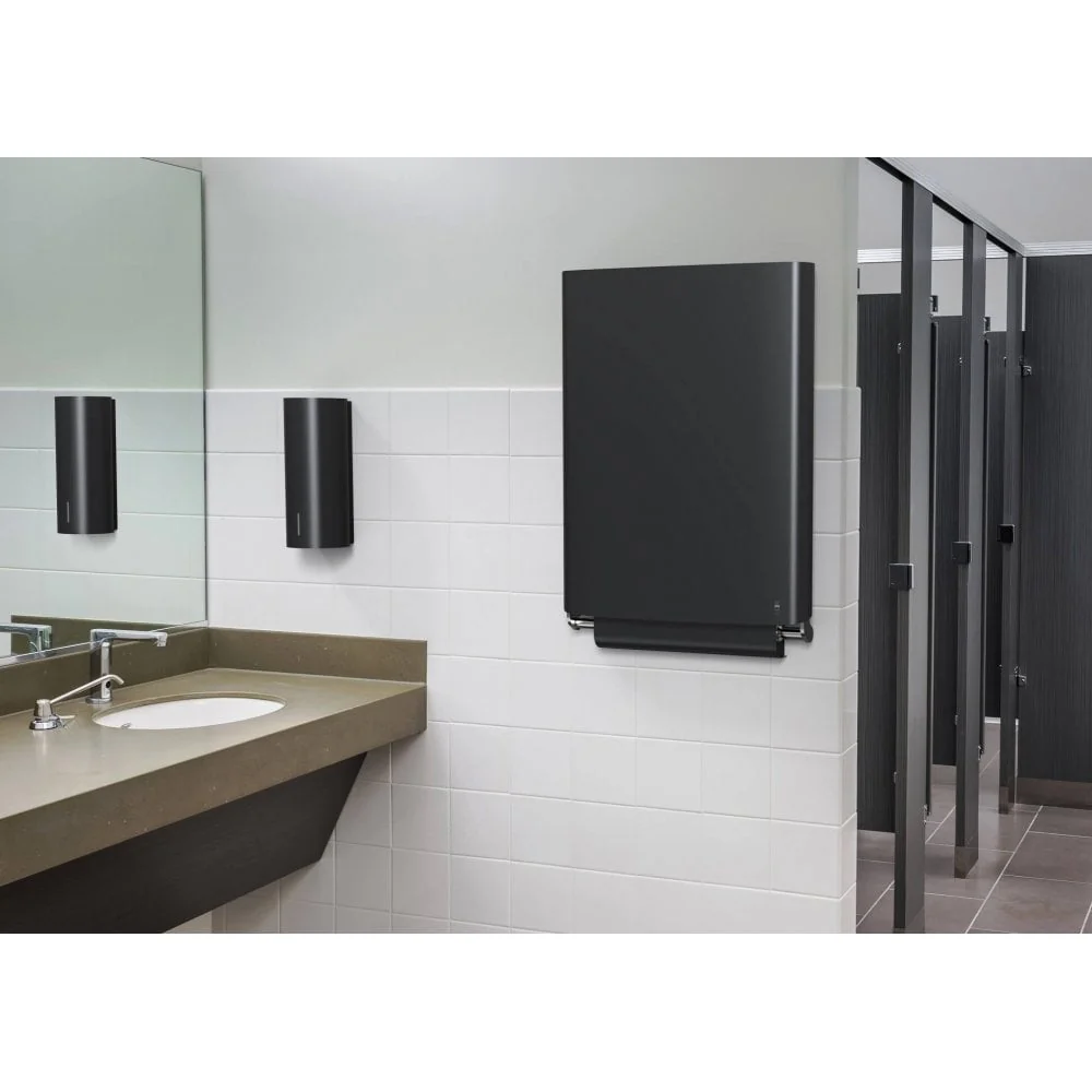 Dan Dryer BJÖRK Wall Mounted 1 Jumbo 1 Standard Toilet Roll Holder - Image 9