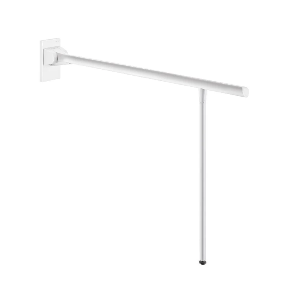 511963 Be-Line® 850mm Ø42mm Aluminium Drop-Down Support Rail With Leg - Image 5