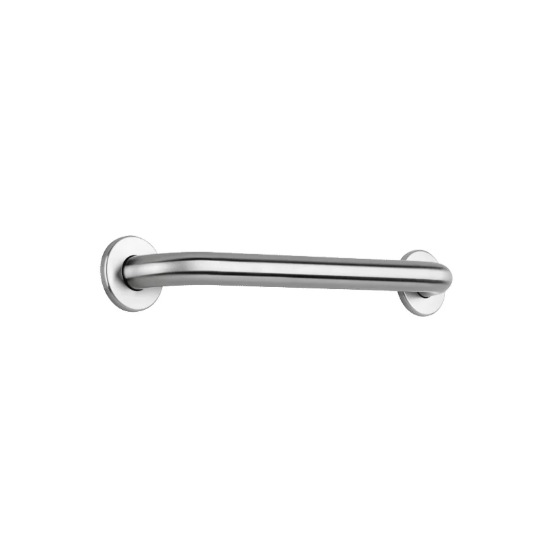 DELABIE Ø32mm Straight Polished Satin Grab Bar (Various Lengths) - Image 3