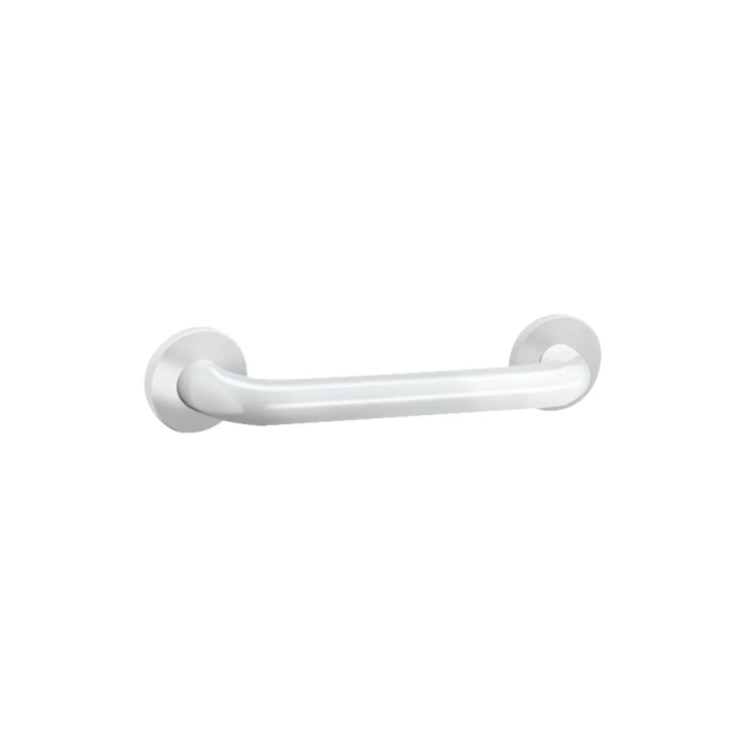 DELABIE Ø32mm Straight White Grab Bar (Various Lengths)