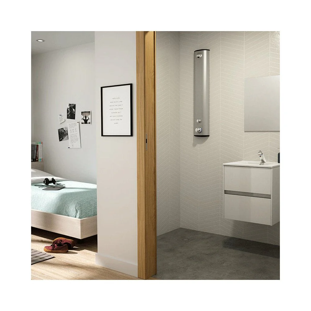 79230015 DELABIE SECURITHERM Soft Touch Time Flow Shower Panel - Image 4
