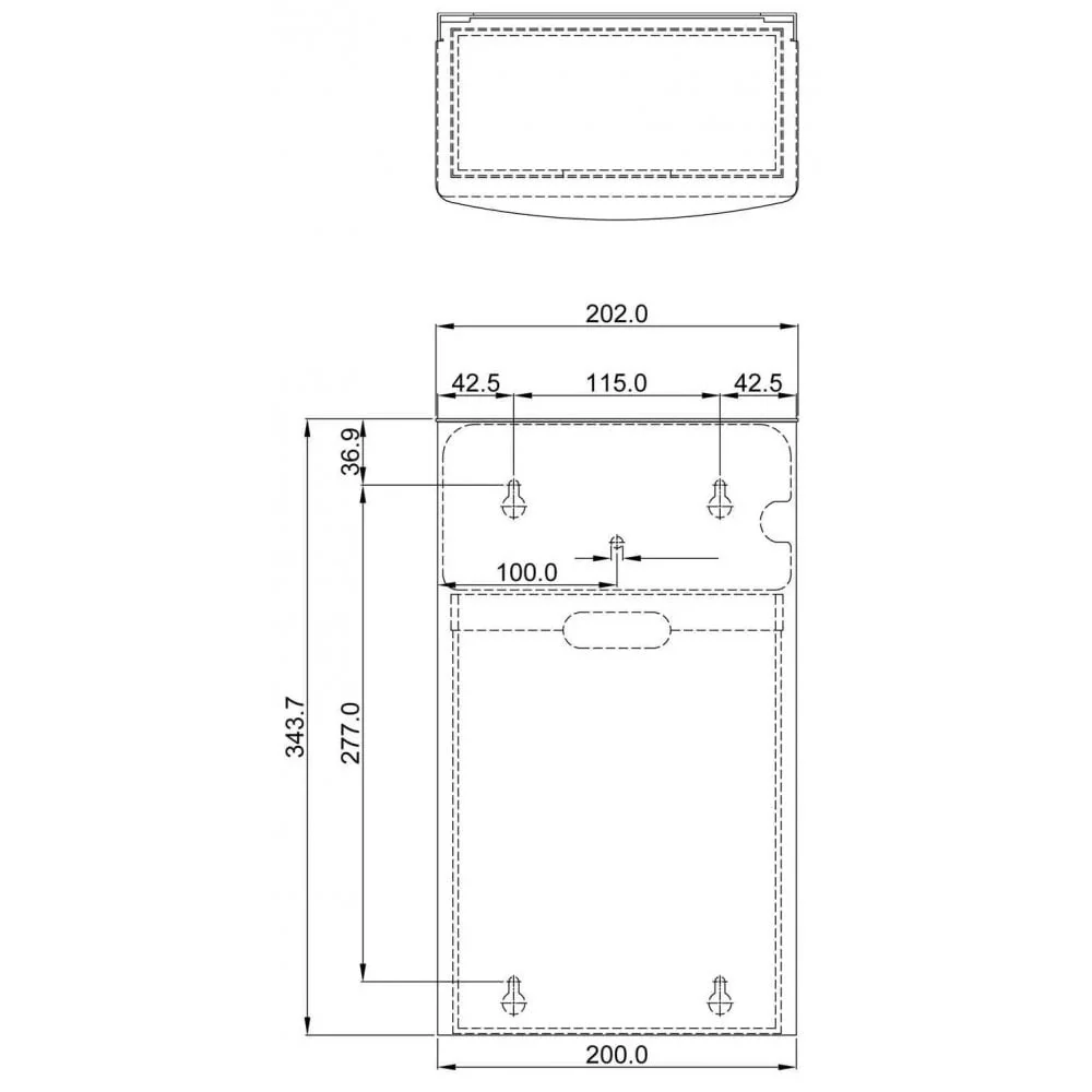 DP5118 Dolphin 5L Sanitary Bin - Image 2