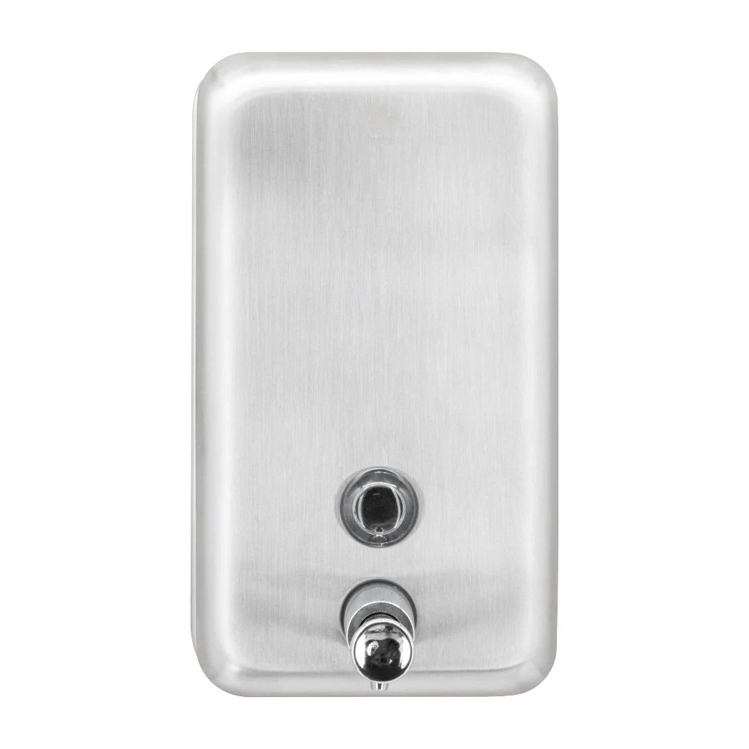 1.2L Vertical Stainless Steel Liquid Soap Dispenser - Image 3