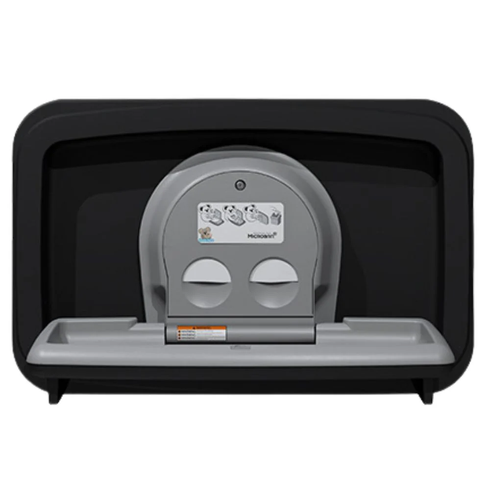 KB310-SSWM-EN Horizontal Stainless Steel Surface-Mounted Baby Changing Station - Image 4