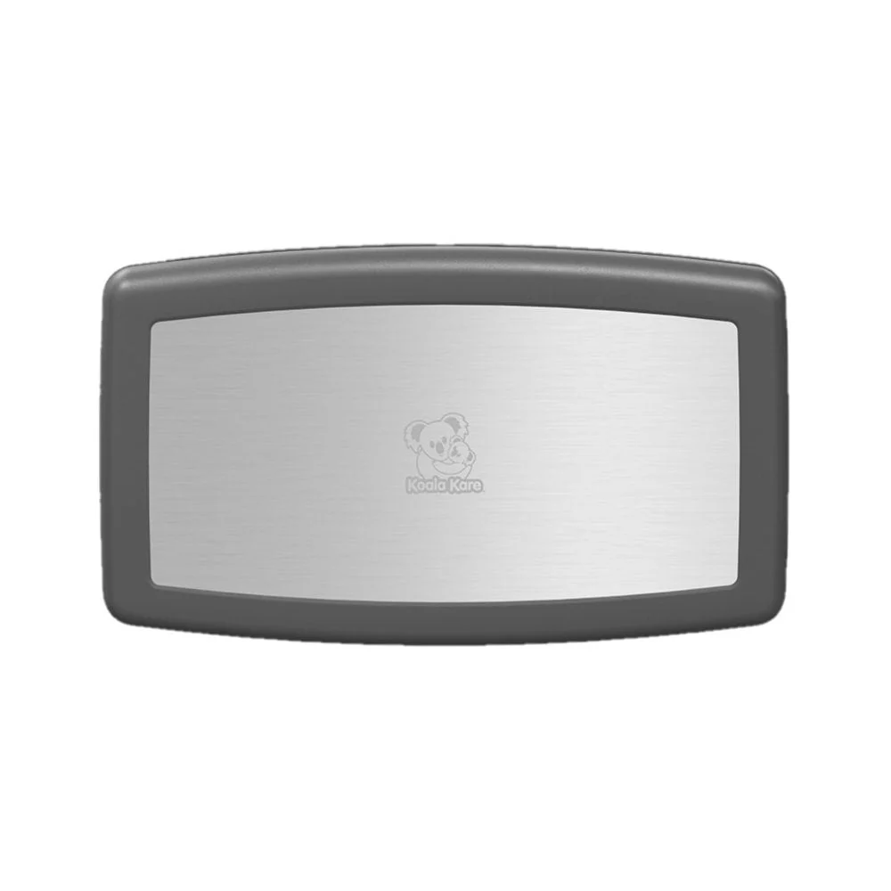 KB300SS Koala Kare Stainless Steel Veneer Horizontal Surface Mounted Baby Changing Station - Image 6