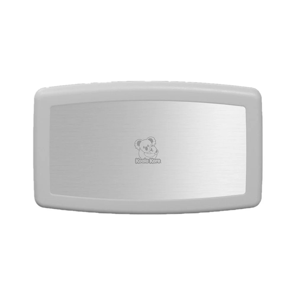 KB300SS Koala Kare Stainless Steel Veneer Horizontal Surface Mounted Baby Changing Station - Image 8