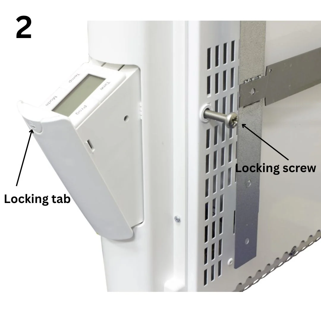 Optional PLK1 Locking Device For Consort Panel Heater - Image 3