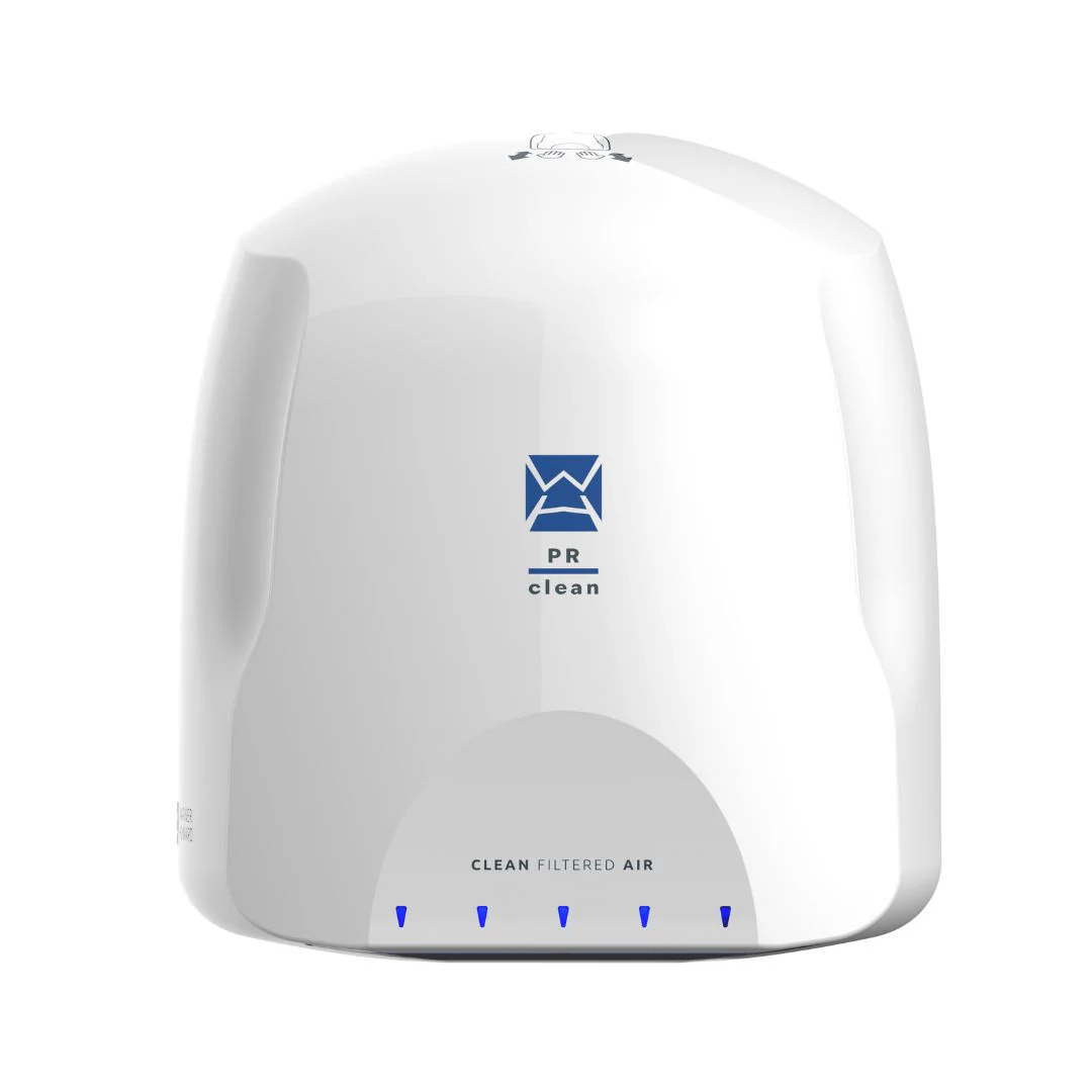 PR Clean (Airstream Pure) Hand Dryer with 2 HEPA Filters
