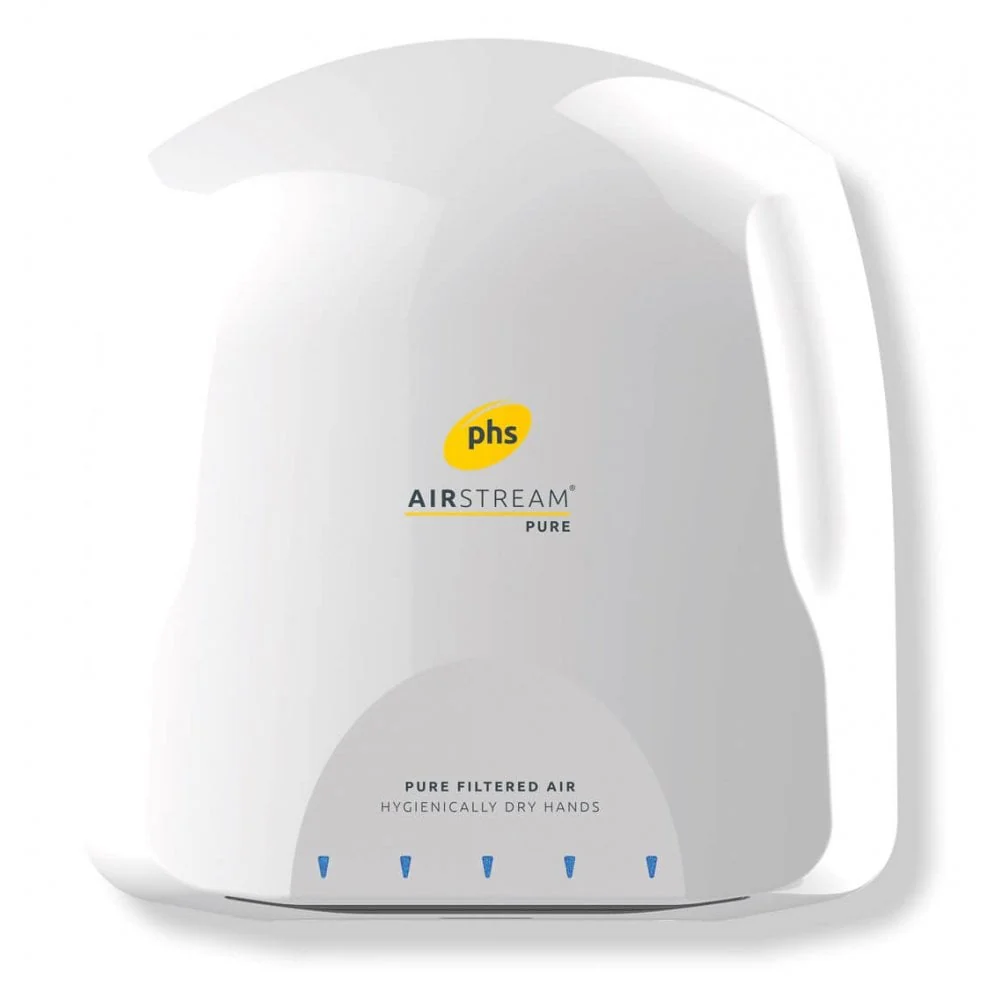 PR Clean (Airstream Pure) Hand Dryer with 2 HEPA Filters - Image 4