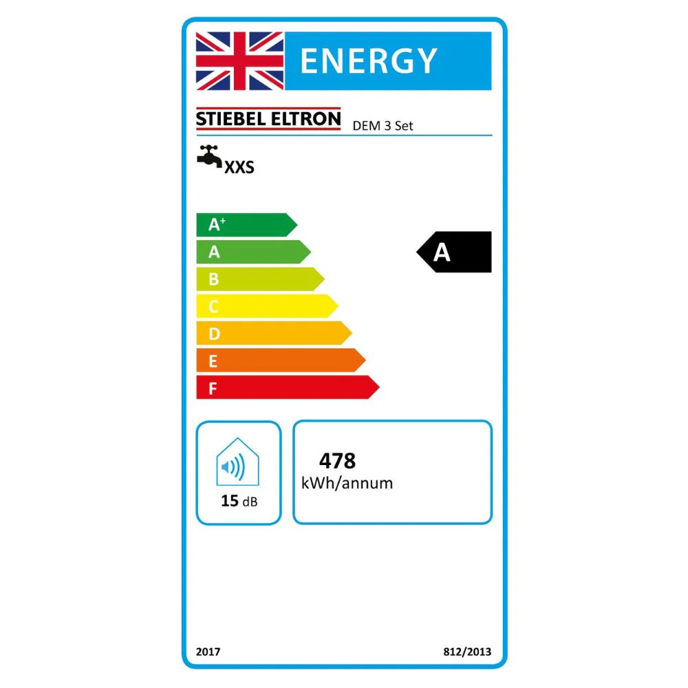 DEM 3 SET 3.5kW Under or Over Sink Mini Instantaneous Water Heater (236584) - Image 2