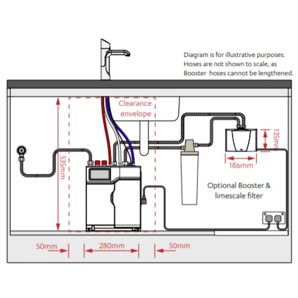 HydroTap G5 Classic Plus Boiling Chilled 100/75 (H55702Z00UK / H55702Z03UK) - Image 6