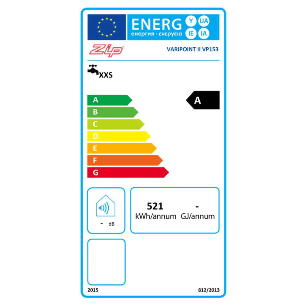 Varipoint 2 Under Sink Unvented 2.2kW Water Heater With P&T Valve 10L or 15L (VP103UB, VP153UB) - Image 3